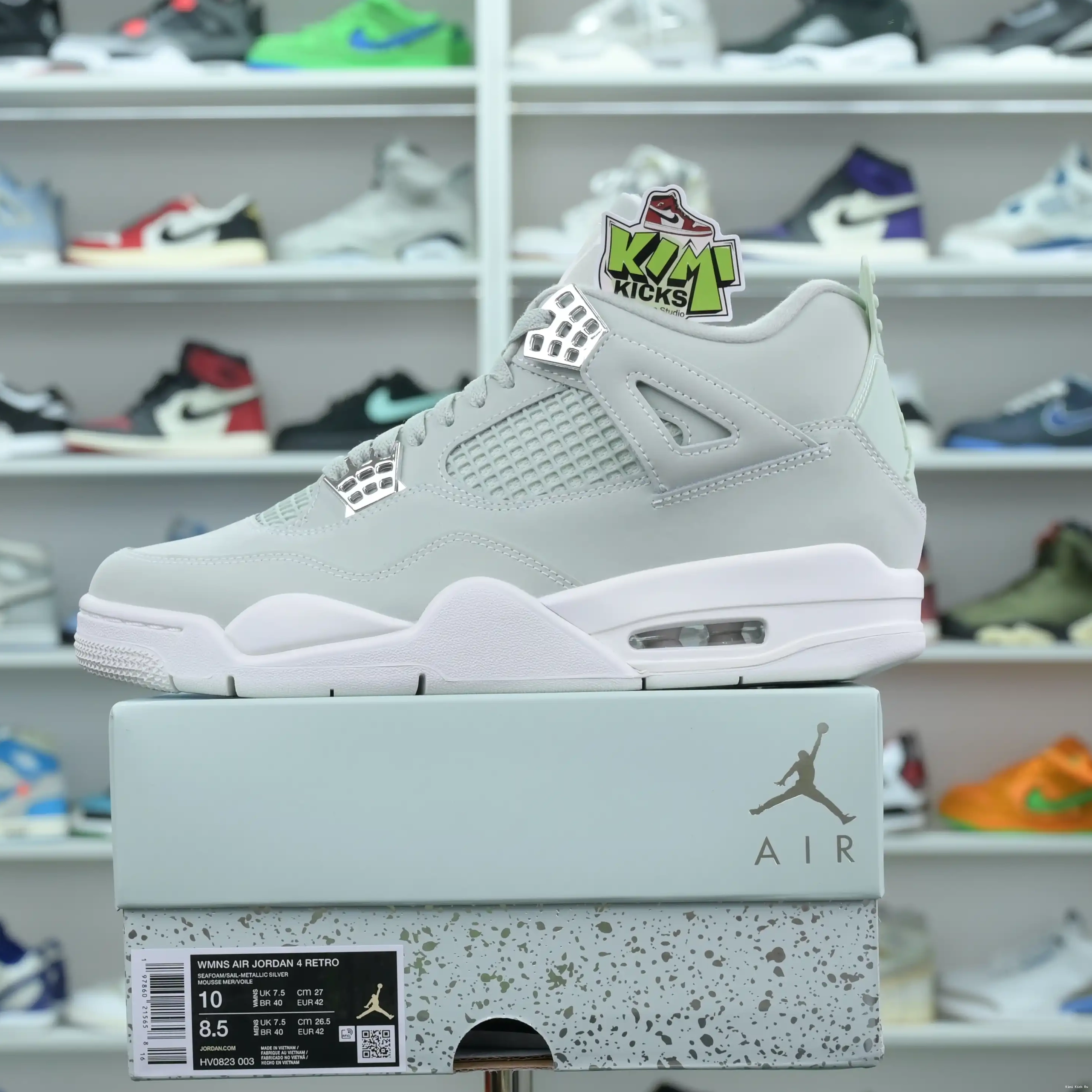 Air Jordan Kimikick Jordan4“Seafoam” 0326